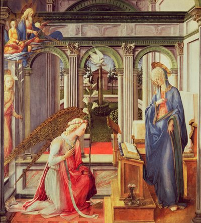 Die Verkündigung von Fra Filippo Lippi